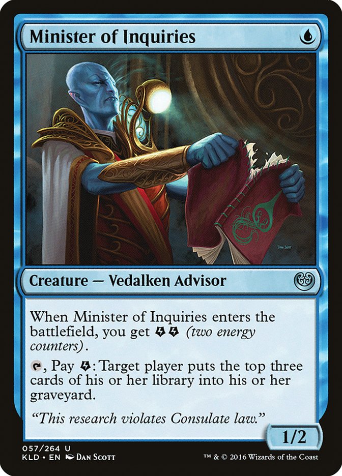 Minister of Inquiries [Kaladesh] | Game Haven TX