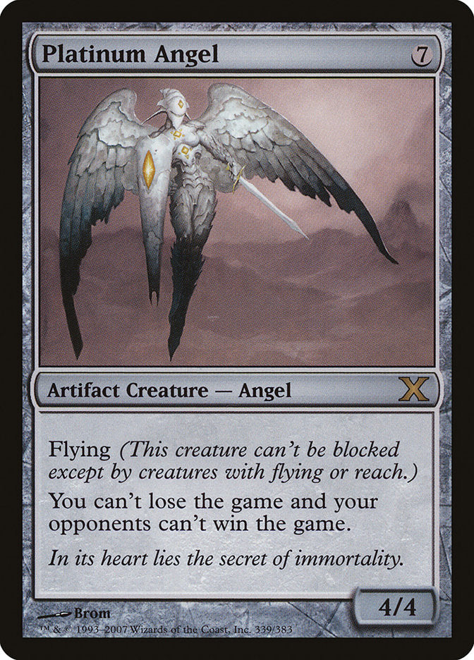 Platinum Angel [Tenth Edition] | Game Haven TX