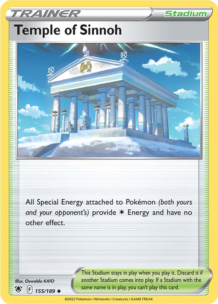 Temple of Sinnoh (155/189) [Sword & Shield: Astral Radiance] | Game Haven TX