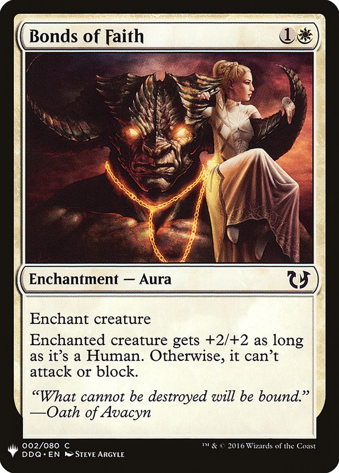 Bonds of Faith [Mystery Booster] | Game Haven TX