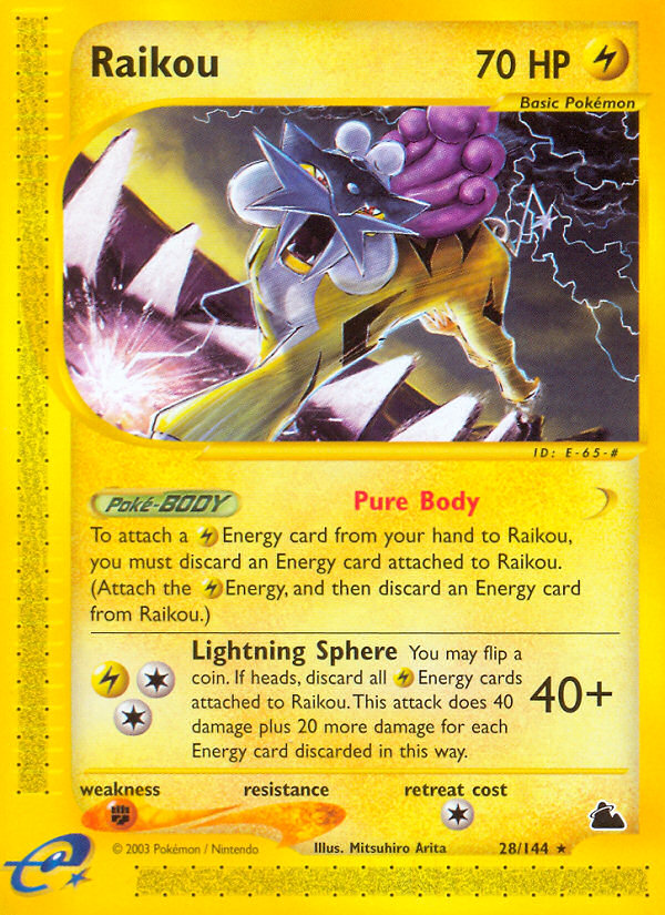 Raikou (28/144) [Skyridge] | Game Haven TX