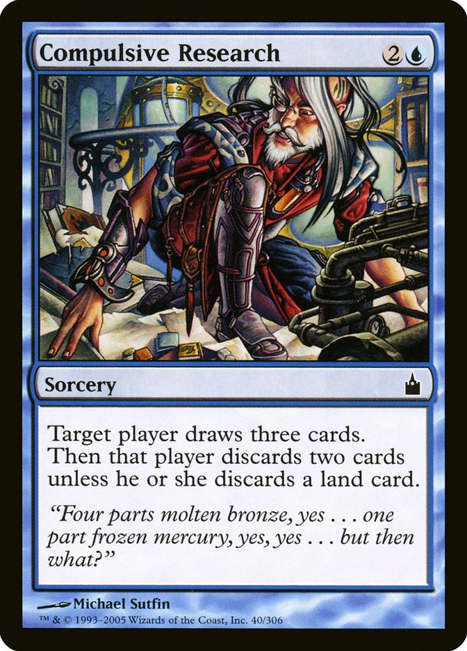 Compulsive Research [Ravnica: City of Guilds] | Game Haven TX