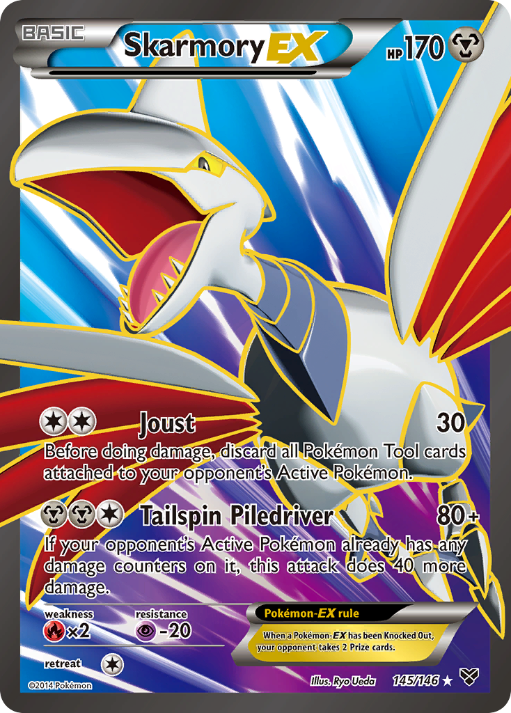 Skarmory EX (145/146) [XY: Base Set] | Game Haven TX