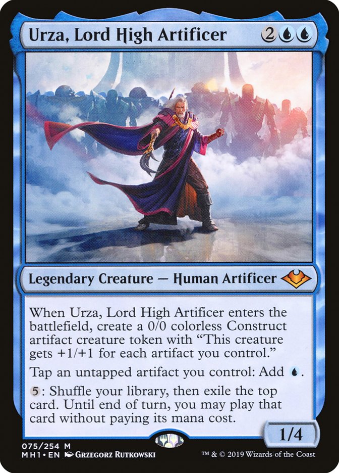 Urza, Lord High Artificer [Modern Horizons] | Game Haven TX