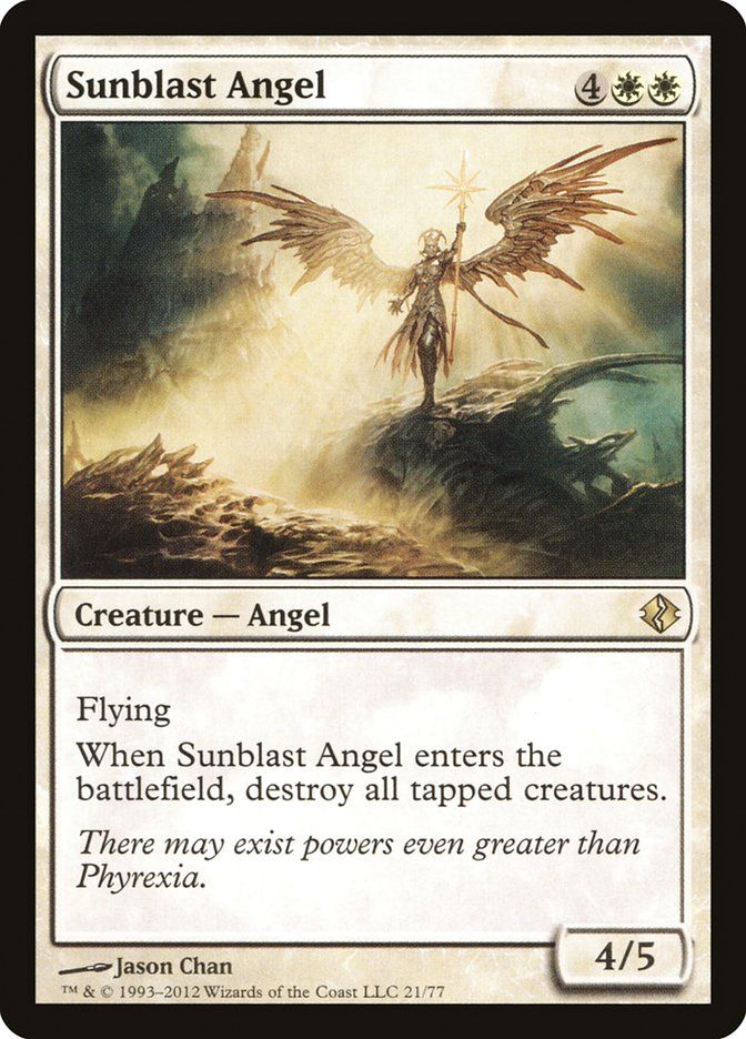 Sunblast Angel [Duel Decks: Venser vs. Koth] | Game Haven TX