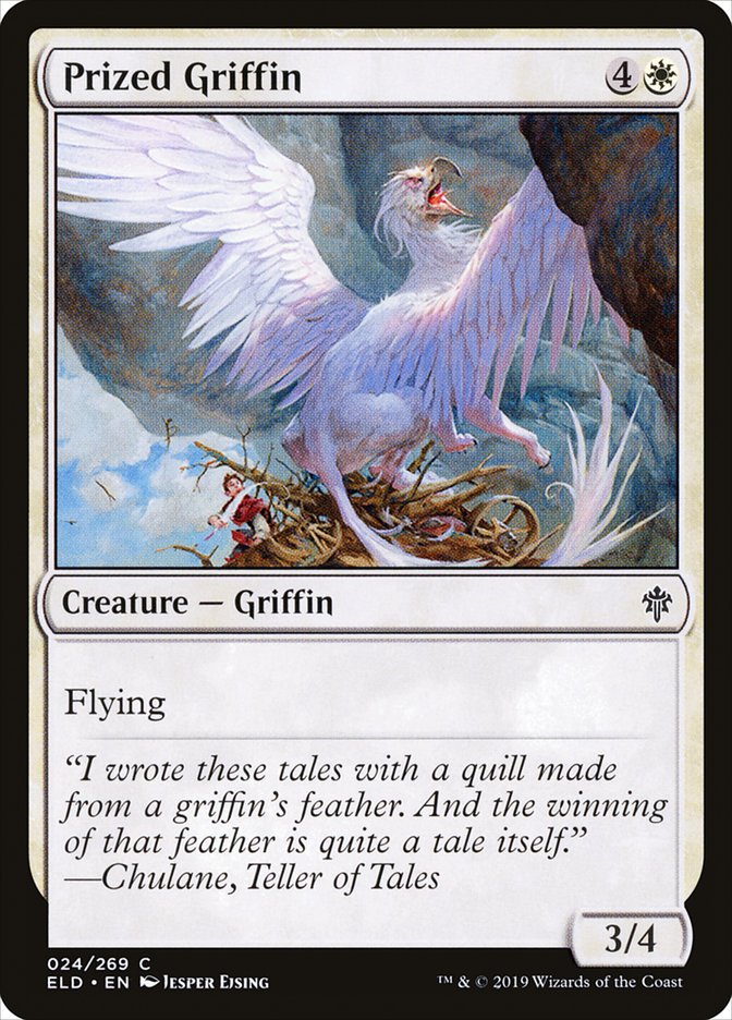 Prized Griffin [Throne of Eldraine] | Game Haven TX