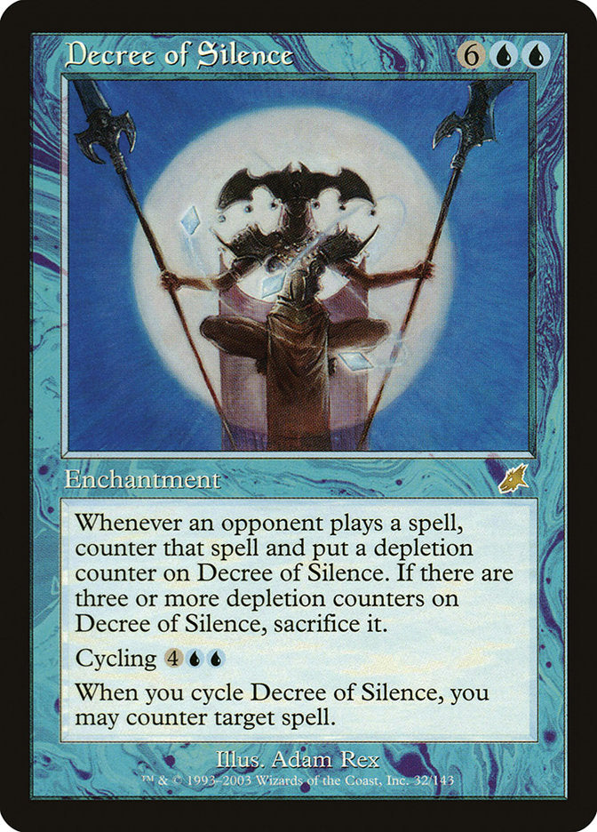 Decree of Silence [Scourge] | Game Haven TX
