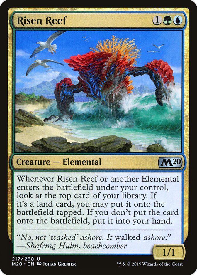 Risen Reef [Core Set 2020] | Game Haven TX