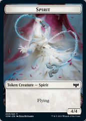 Insect // Spirit (003) Double-sided Token [Innistrad: Crimson Vow Tokens] | Game Haven TX