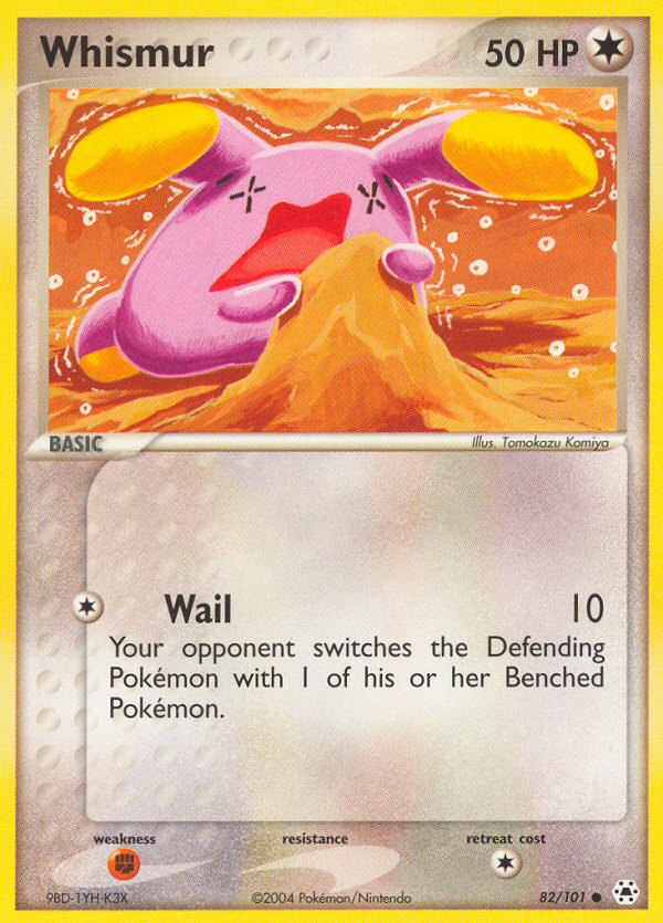 Whismur (82/101) [EX: Hidden Legends] | Game Haven TX