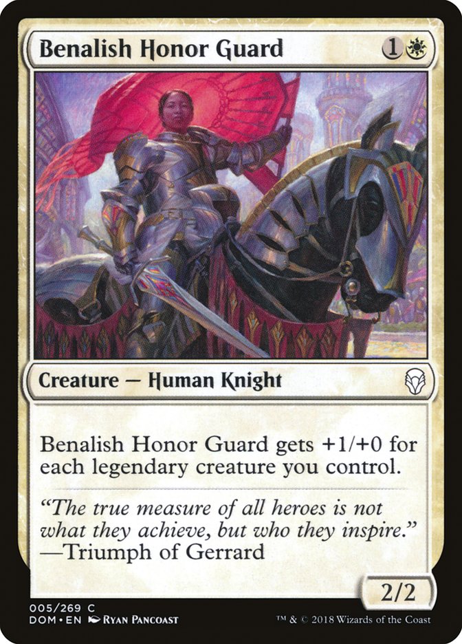 Benalish Honor Guard [Dominaria] | Game Haven TX