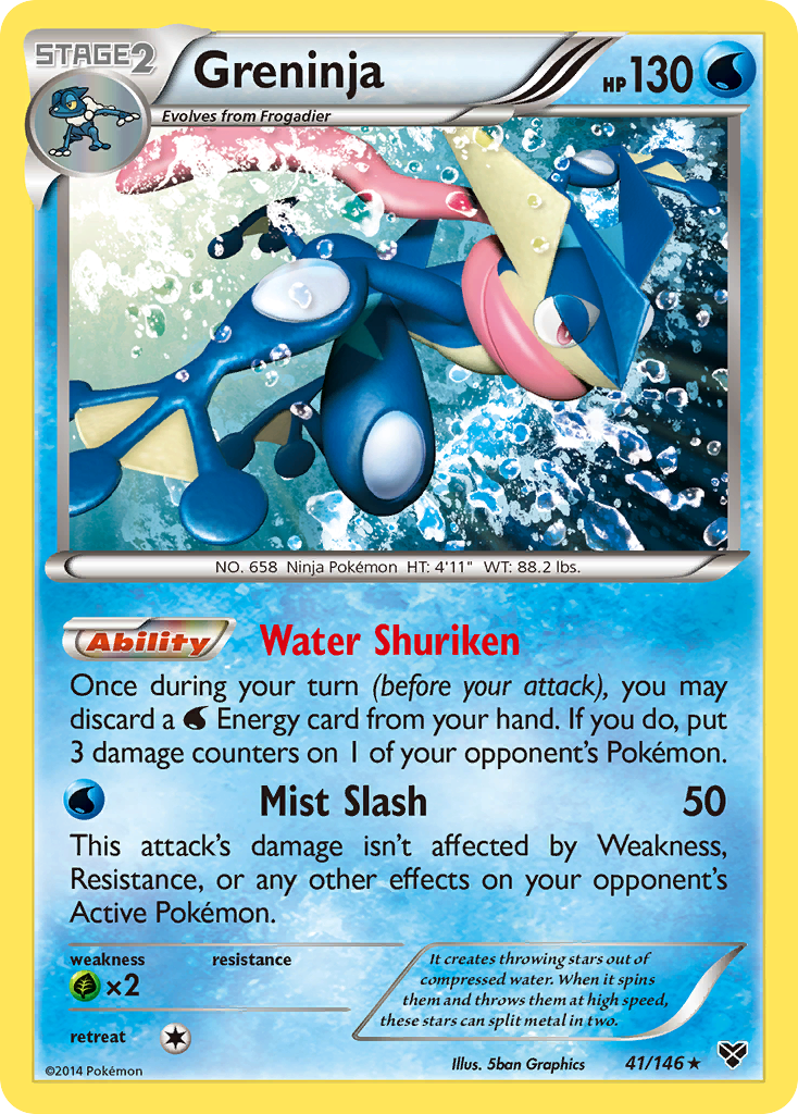 Greninja (41/146) [XY: Base Set] | Game Haven TX