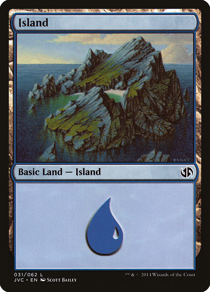 Island [Duel Decks Anthology: Jace vs. Chandra] | Game Haven TX