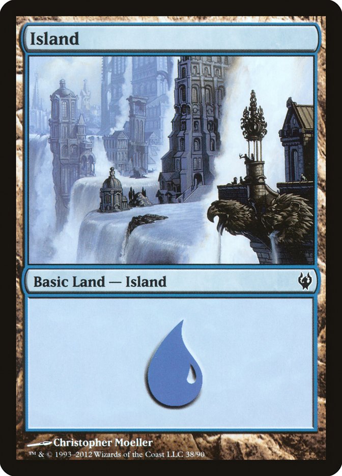 Island (38) [Duel Decks: Izzet vs. Golgari] | Game Haven TX