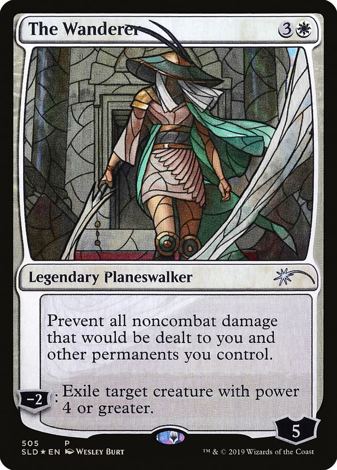 The Wanderer (Stained Glass) [Secret Lair Drop Promos] | Game Haven TX