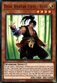 Dual Avatar Fists - Yuhi [PHRA-EN014] Super Rare | Game Haven TX