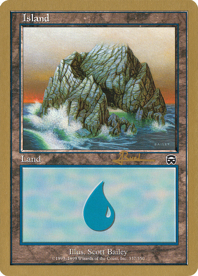 Island (ar337) (Antoine Ruel) [World Championship Decks 2001] | Game Haven TX