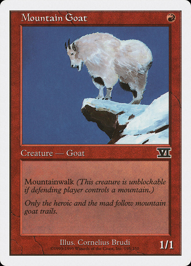 Mountain Goat [Classic Sixth Edition] | Game Haven TX