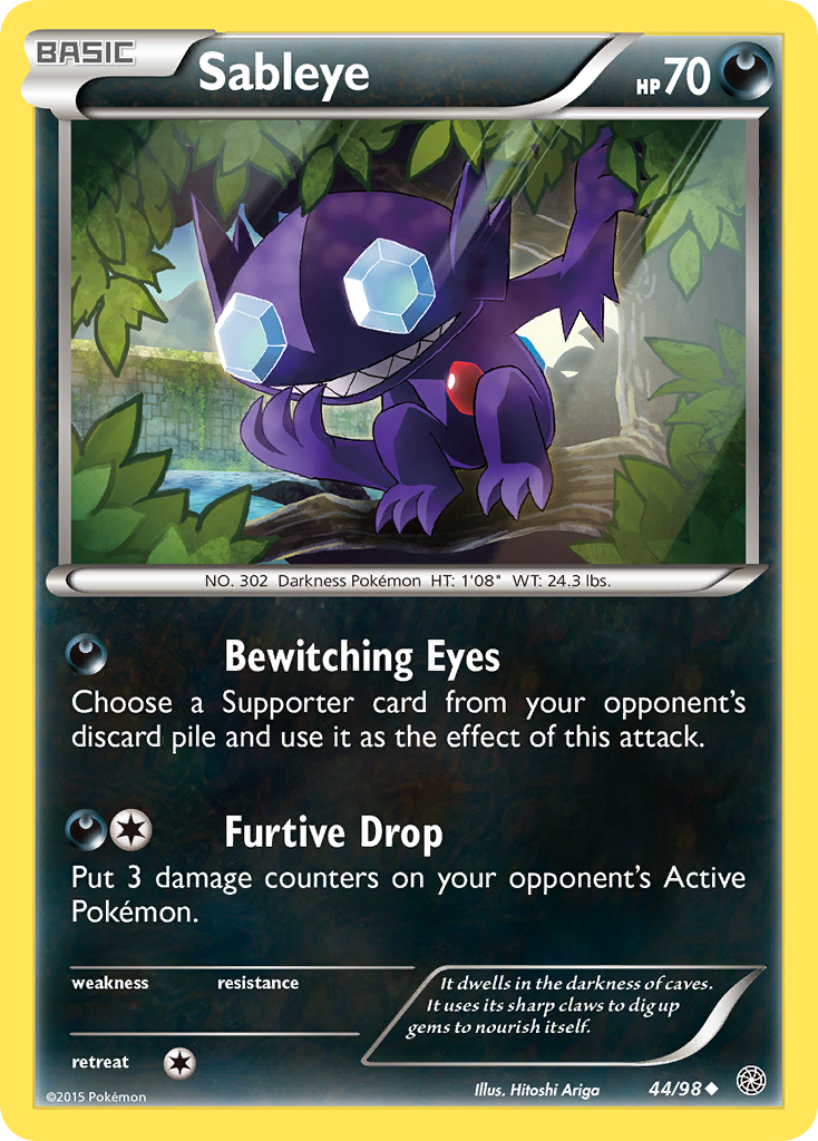 Sableye (44/98) [XY: Ancient Origins] | Game Haven TX