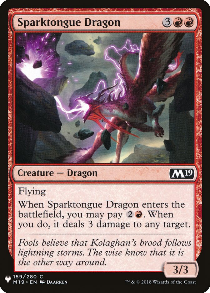 Sparktongue Dragon [Mystery Booster] | Game Haven TX