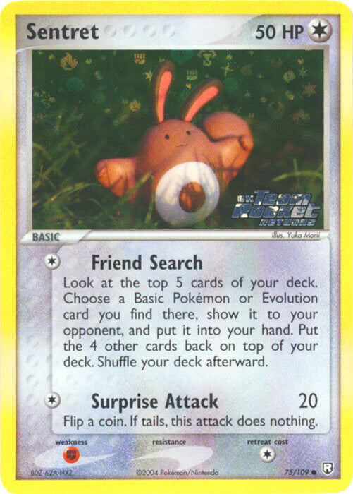 Sentret (75/109) (Stamped) [EX: Team Rocket Returns] | Game Haven TX