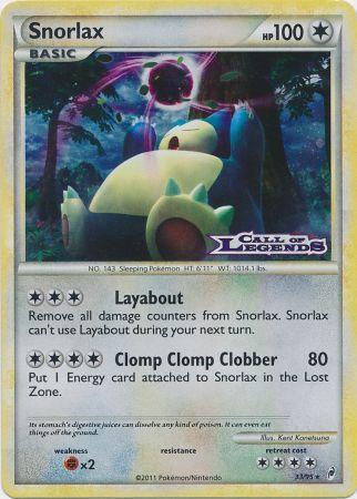 Snorlax (33/95) (Prerelease Promo) [Nintendo: Black Star Promos] | Game Haven TX