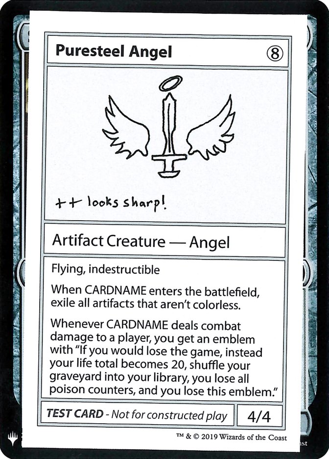 Puresteel Angel [Mystery Booster Playtest Cards] | Game Haven TX