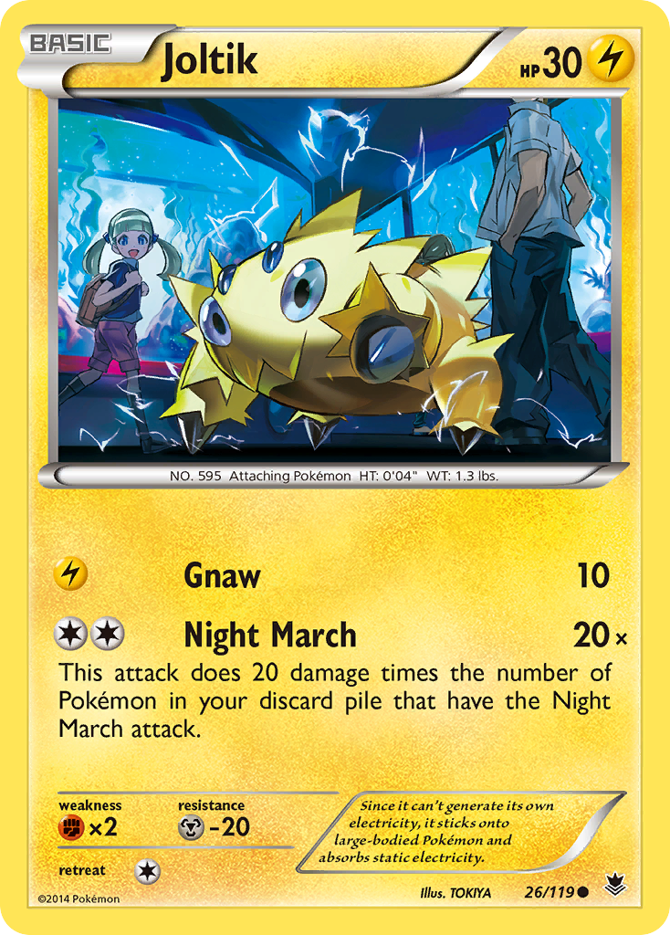 Joltik (26/119) [XY: Phantom Forces] | Game Haven TX