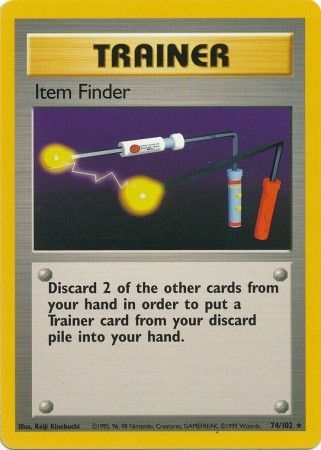 Item Finder (74/102) [Base Set Unlimited] | Game Haven TX