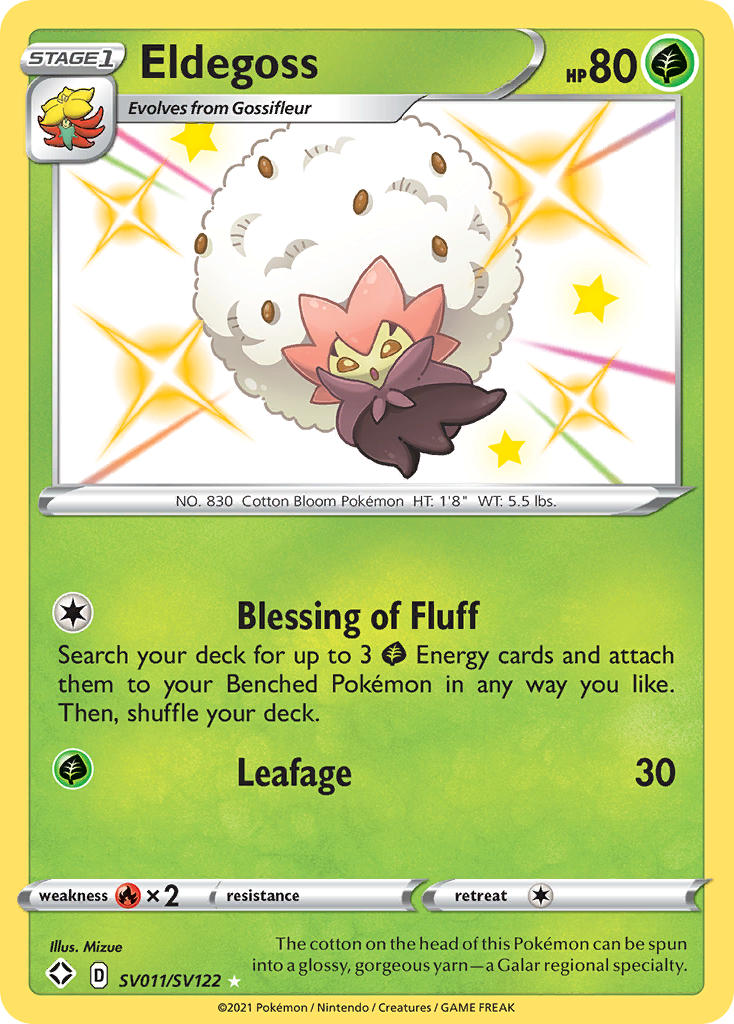 Eldegoss (SV011/SV122) [Sword & Shield: Shining Fates] | Game Haven TX