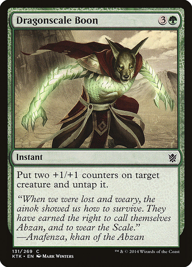 Dragonscale Boon [Khans of Tarkir] | Game Haven TX