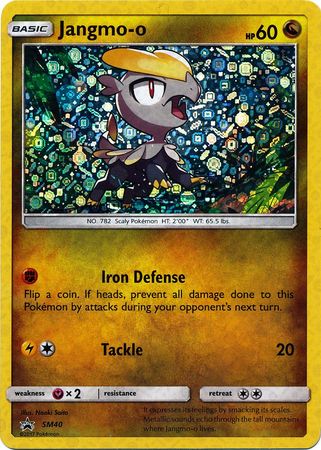 Jangmo o (SM40) (General Mills Promo) [Sun & Moon: Black Star Promos] | Game Haven TX
