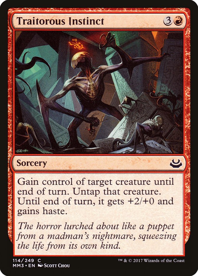 Traitorous Instinct [Modern Masters 2017] | Game Haven TX