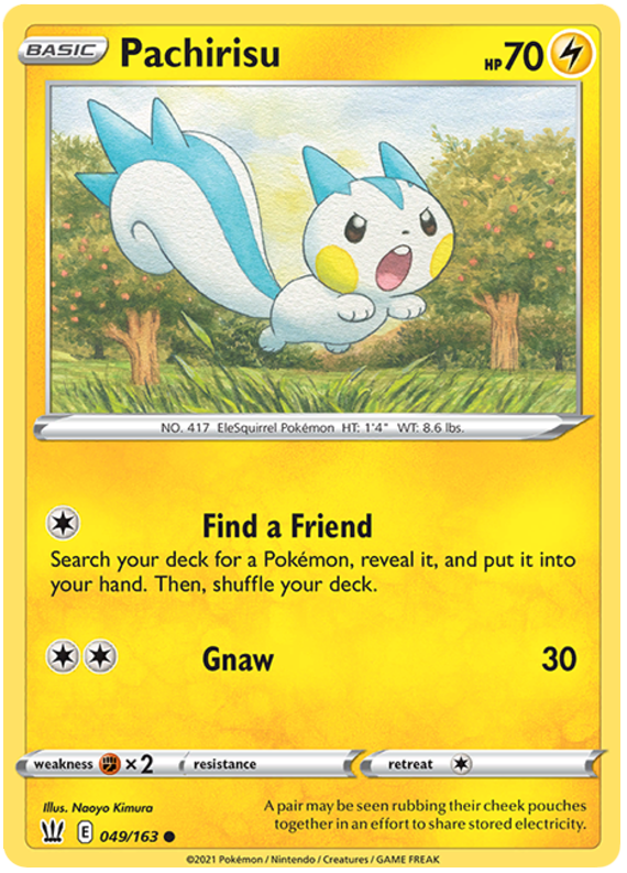 Pachirisu (049/163) [Sword & Shield: Battle Styles] | Game Haven TX