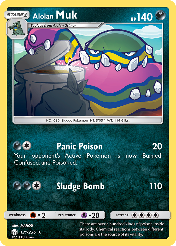 Alolan Muk (131/236) [Sun & Moon: Cosmic Eclipse] | Game Haven TX