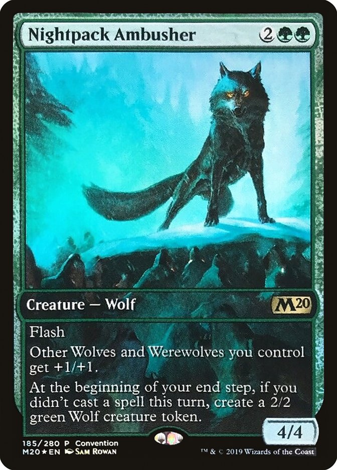 Nightpack Ambusher (2019 Convention Exclusive) [Core Set 2020 Promos] | Game Haven TX