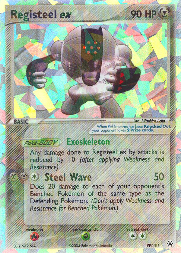 Registeel ex (99/101) [EX: Hidden Legends] | Game Haven TX
