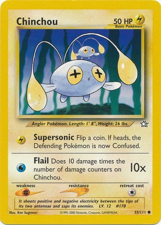 Chinchou (55/111) [Neo Genesis Unlimited] | Game Haven TX