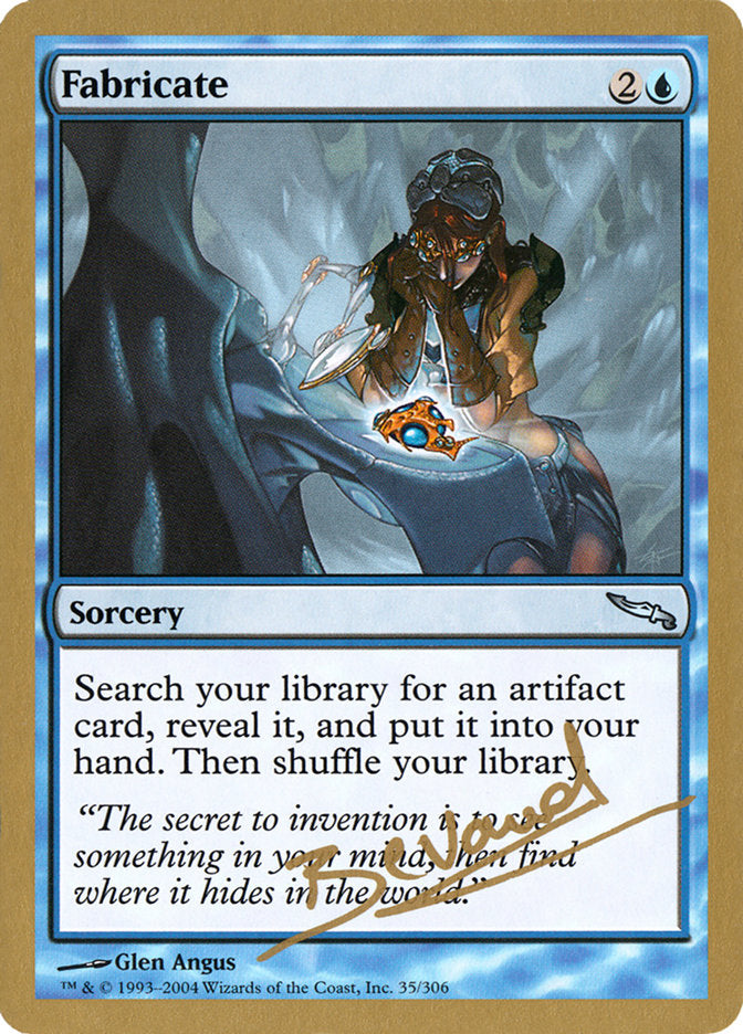 Fabricate (Manuel Bevand) [World Championship Decks 2004] | Game Haven TX