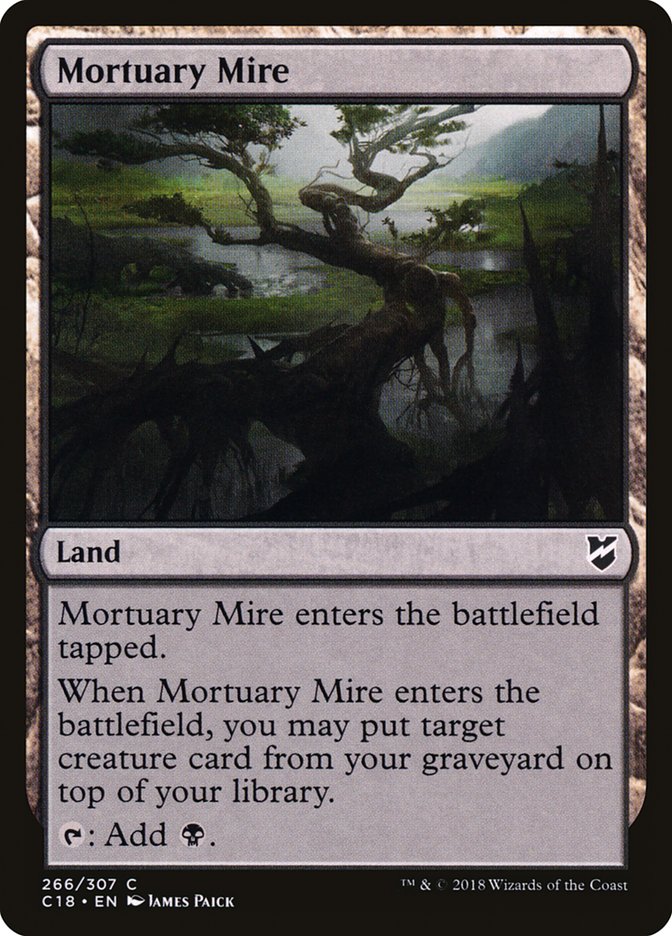 Mortuary Mire [Commander 2018] | Game Haven TX