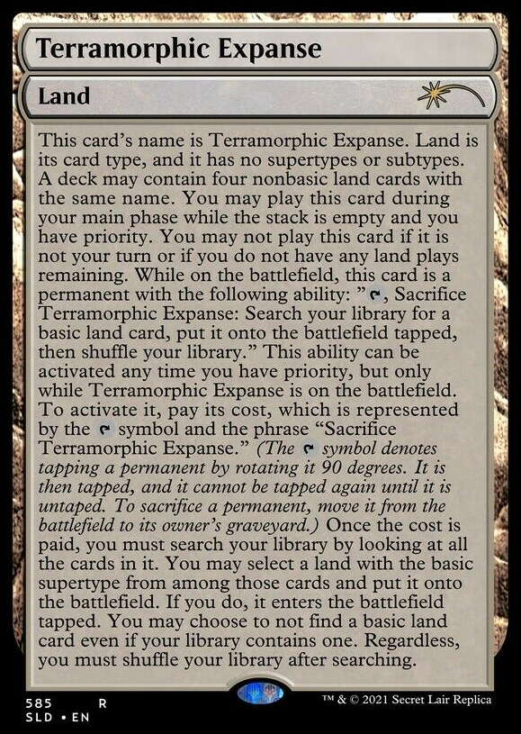 Terramorphic Expanse (Full Text) [Secret Lair Drop Promos] | Game Haven TX