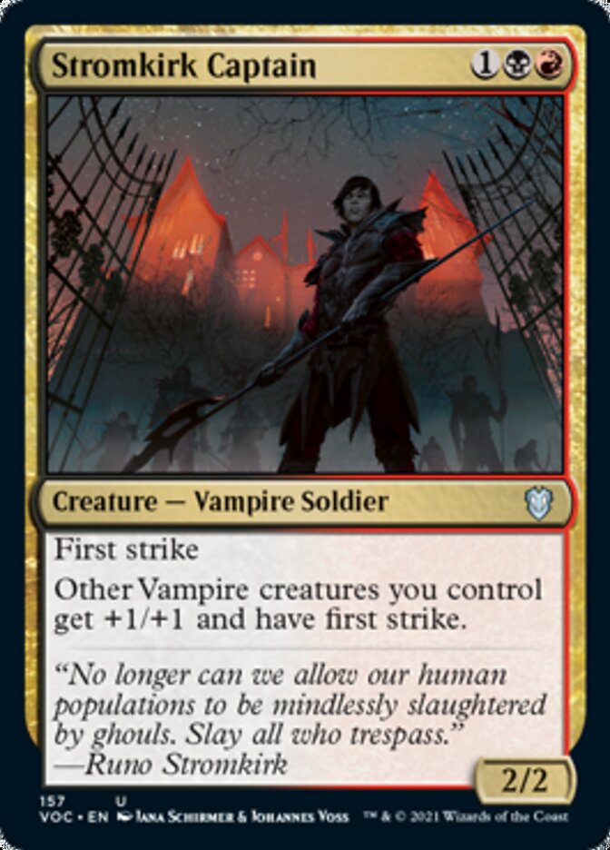 Stromkirk Captain [Innistrad: Crimson Vow Commander] | Game Haven TX