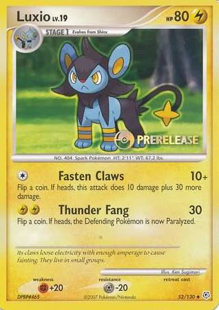 Luxio (52/130) (Prerelease Promo) [Nintendo: Black Star Promos] | Game Haven TX