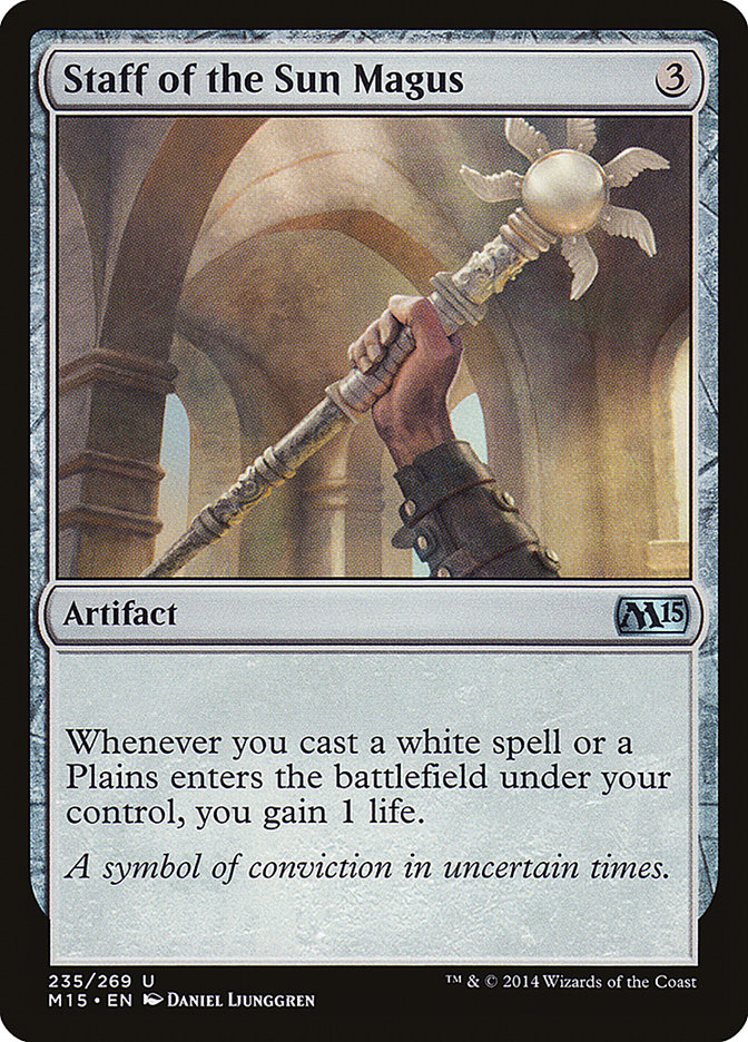 Staff of the Sun Magus [Magic 2015] | Game Haven TX