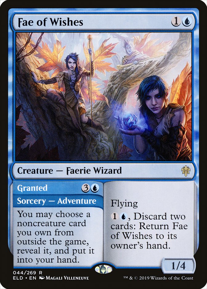 Fae of Wishes // Granted [Throne of Eldraine] | Game Haven TX