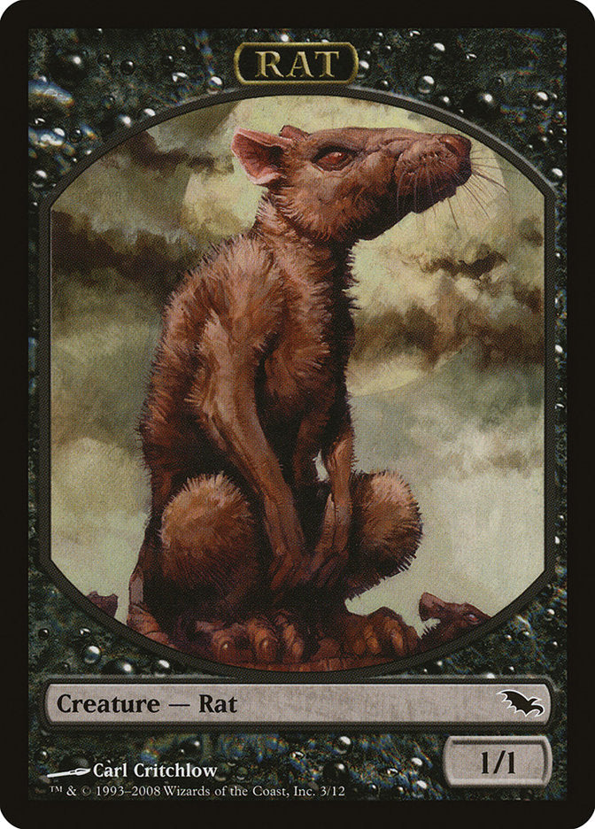 Rat [Shadowmoor Tokens] | Game Haven TX