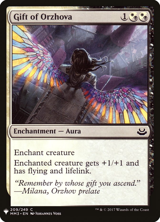 Gift of Orzhova [Mystery Booster] | Game Haven TX