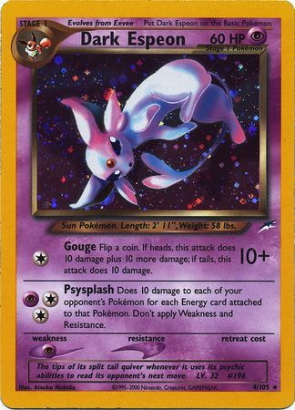 Dark Espeon (4/105) [Neo Destiny Unlimited] | Game Haven TX