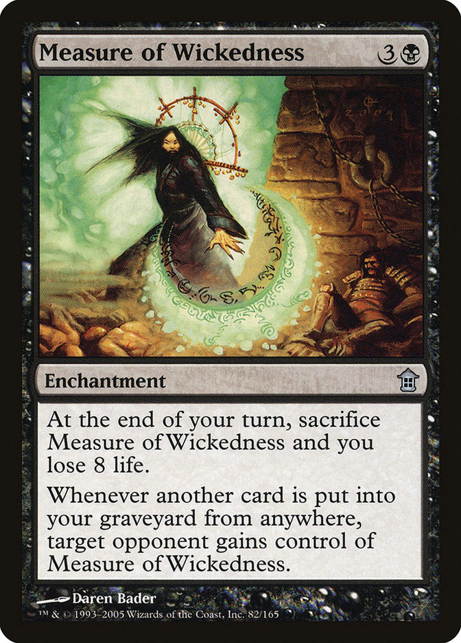Measure of Wickedness [Saviors of Kamigawa] | Game Haven TX