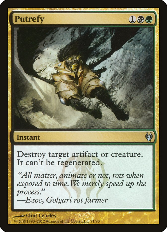 Putrefy [Duel Decks: Izzet vs. Golgari] | Game Haven TX